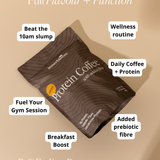 Instant Protein Coffee + Fibre