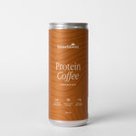 Can of Innerbloom Protein Coffee Cinnamon Bun on a white background